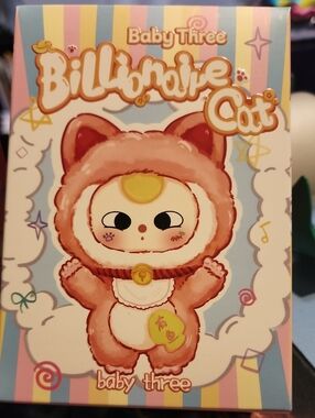Sealed Baby Three Billionaire Cat